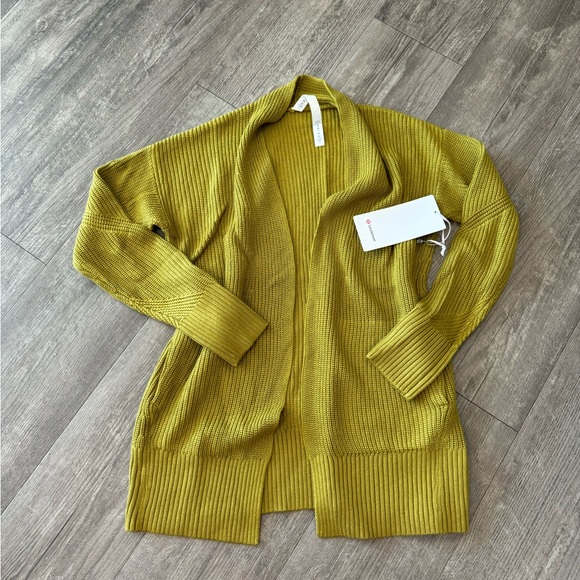 SOLD❤️🔥LULULEMON cashlu sweater wrap cardigan ✨ - Picture 16 of 16